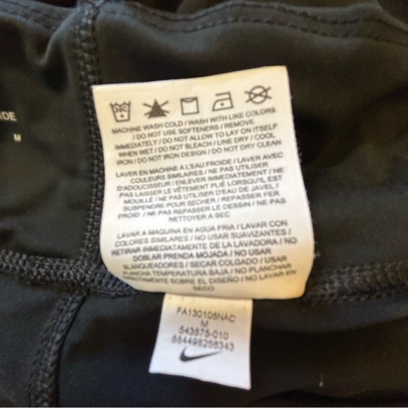 Nike black golf shorts Dri-Fit Tour Performance Size M - Picture 5 of 9